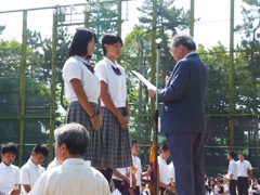 試合の様子