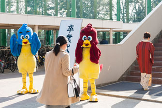 卒業式の様子