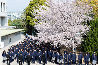 入学式の様子