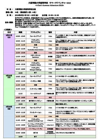 プログラムPDF