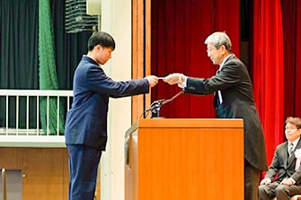 入学式の様子